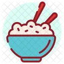 Italian Cuisine Rice Bowl Food Bowl Icon