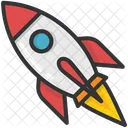 Missile Rocket Spacecraft Icon