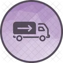 Shipment Delivery Truck Icon