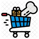 Cart Supermarket Smart Icon