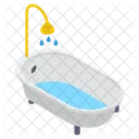 Shower Tub Bath Bathtub Icon