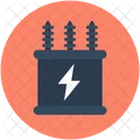 Elektrizitat Transformator Leistung Symbol