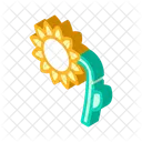 Sunflower Plant Isometric Icon