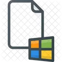 System Windows Paper Icon