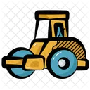 Tandem Road Roller  Symbol