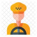 Driver Taxi Avatar Icon