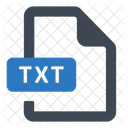 File Formate Txt Icon