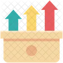 Statistics Bars Graphic Financial Chart Icon