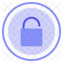 Unlock Padlock Secure Icon