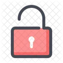 Unlock Padlock Unsecure Icon