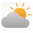 Sun Cloud Weather Icon