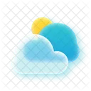 Weather Cloud Sun Icon