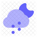 Weather Cloud Snowy Icon