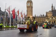 farmers protest inheritance tax rachel reeves