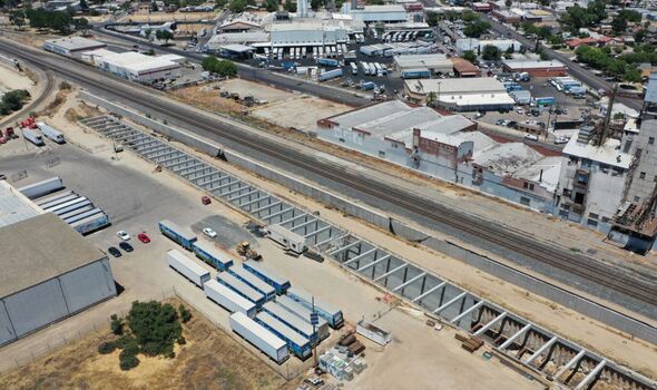 amazing 100bn train line california