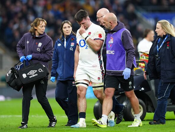 England Tom Curry injury concussions