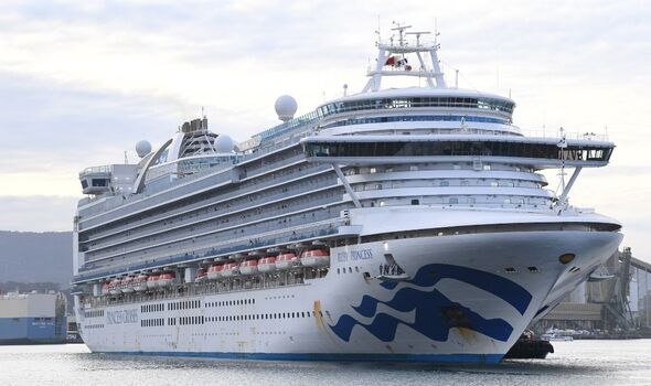 cruise ship passenger falls overboard ruby princess