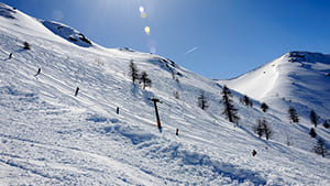 Ski slopes