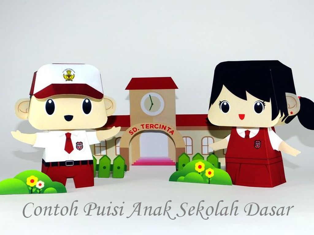 Detail Contoh Gambar Sekolah Sd Nomer 45