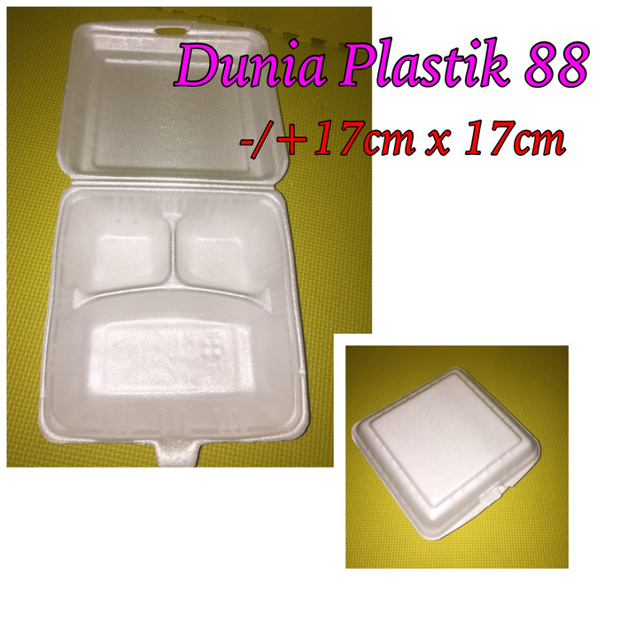 Detail Harga Styrofoam Box Kecil Makanan Nomer 21