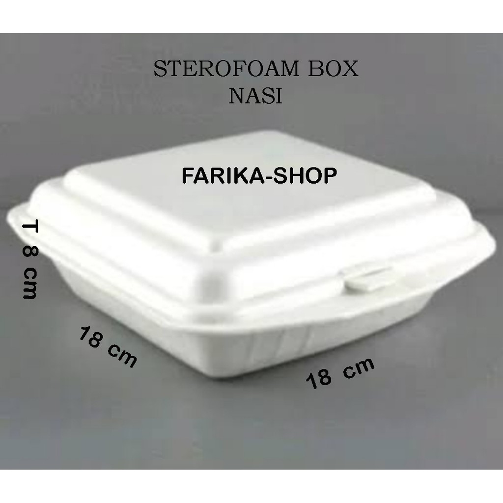 Detail Harga Styrofoam Box Kecil Makanan Nomer 28