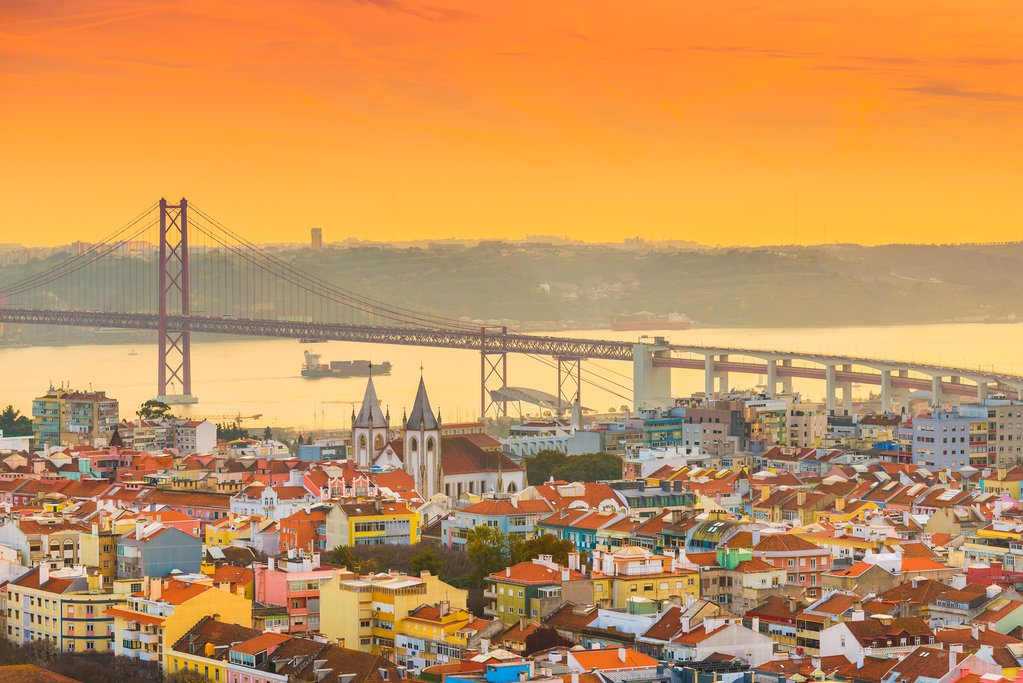 Sunset in Lisbon