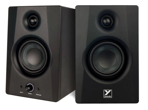 Yorkville Sound - YSM3BT 50-Watt 3.5 Multimedia Reference Monitors w/Bluetooth (Active + Passive Pair)