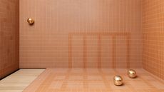 Tiled room by Michael Anastassiades for Casa Mutina, Milan 