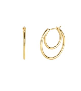 Mejuri + Crescent Midi Hoops