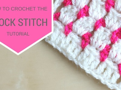 CROCHET: How to crochet the block stitch | Bella Coco