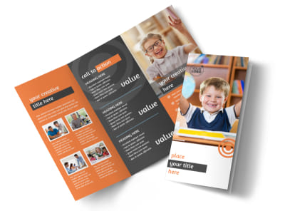 Main Academic Tutor & School Tri Fold   Image