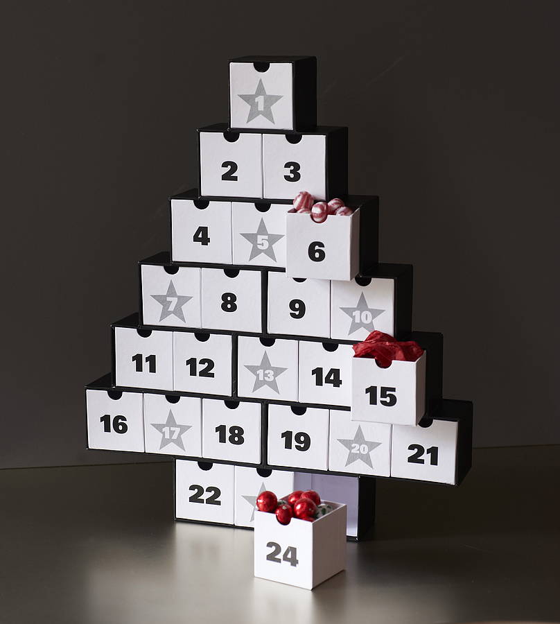 advent calendar tree by thelittleboysroom | notonthehighstreet.com