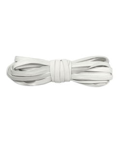 1/4" White Knit Elastic - 5 Yards