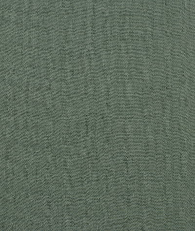 Green Double Cotton Gauze Fabric