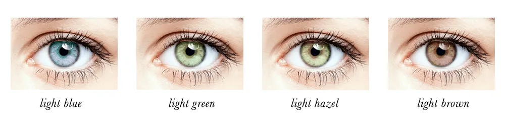 Light Spring Eye Colours