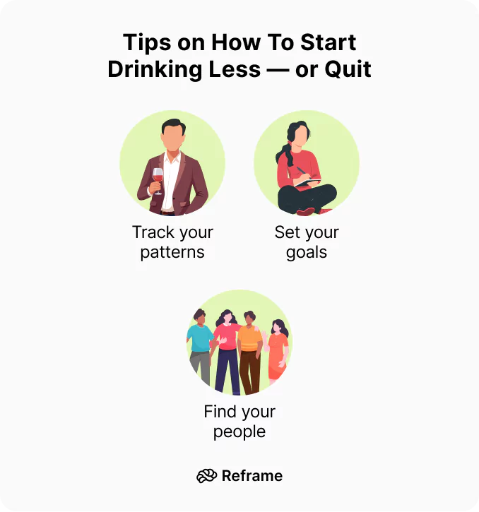 Tips on How To Start Drinking Less — or Quit