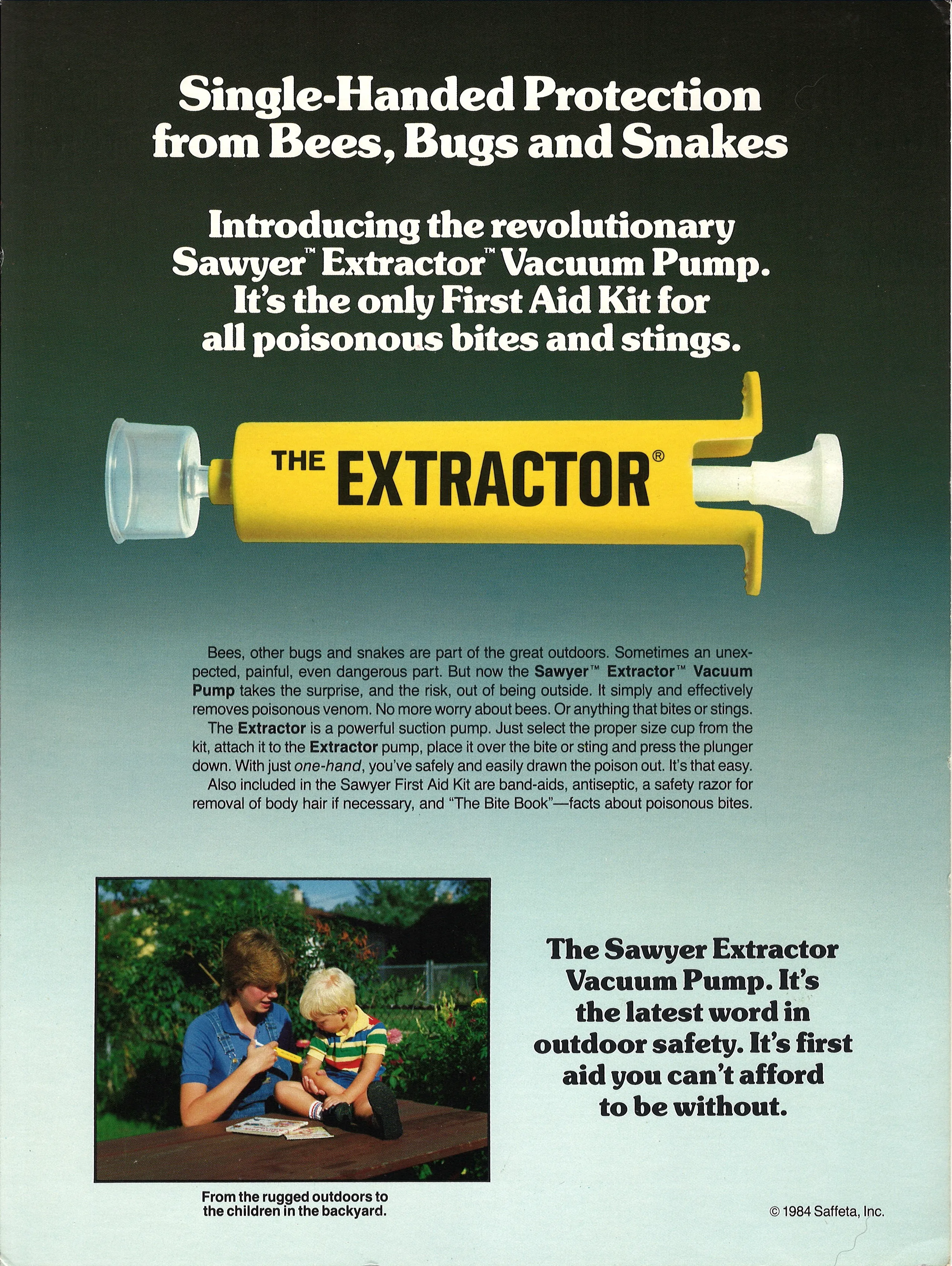 Vintage Extractor Ad 1984