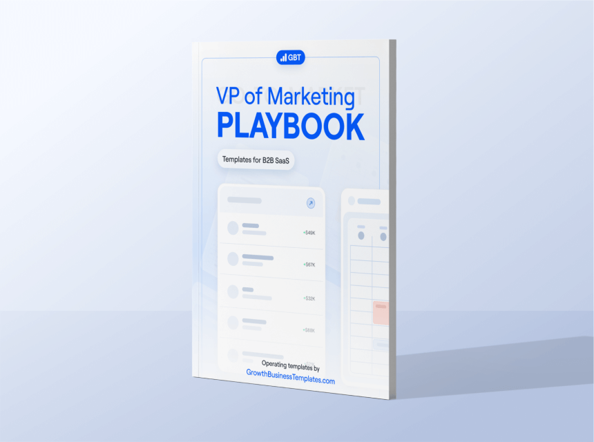 VP Of Marketing Playbook CTA Image - Growth Business Template