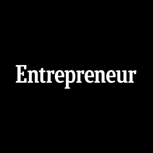 Logo of Entrepreneur on a black background