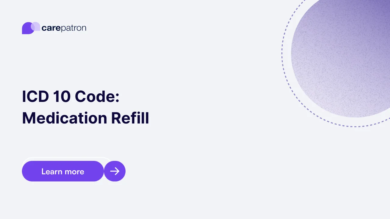 Medication Refill ICD-10-CM Codes | 2023