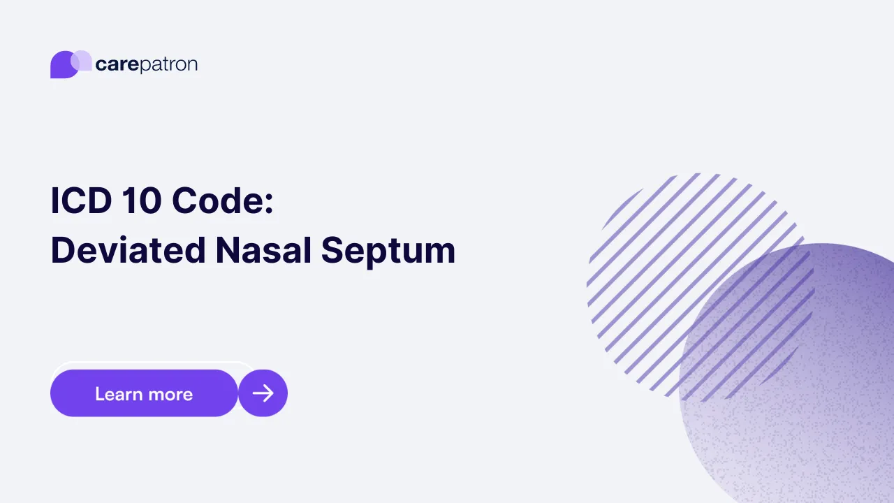 Deviated Nasal Septum ICD-10-CM Codes | 2023 