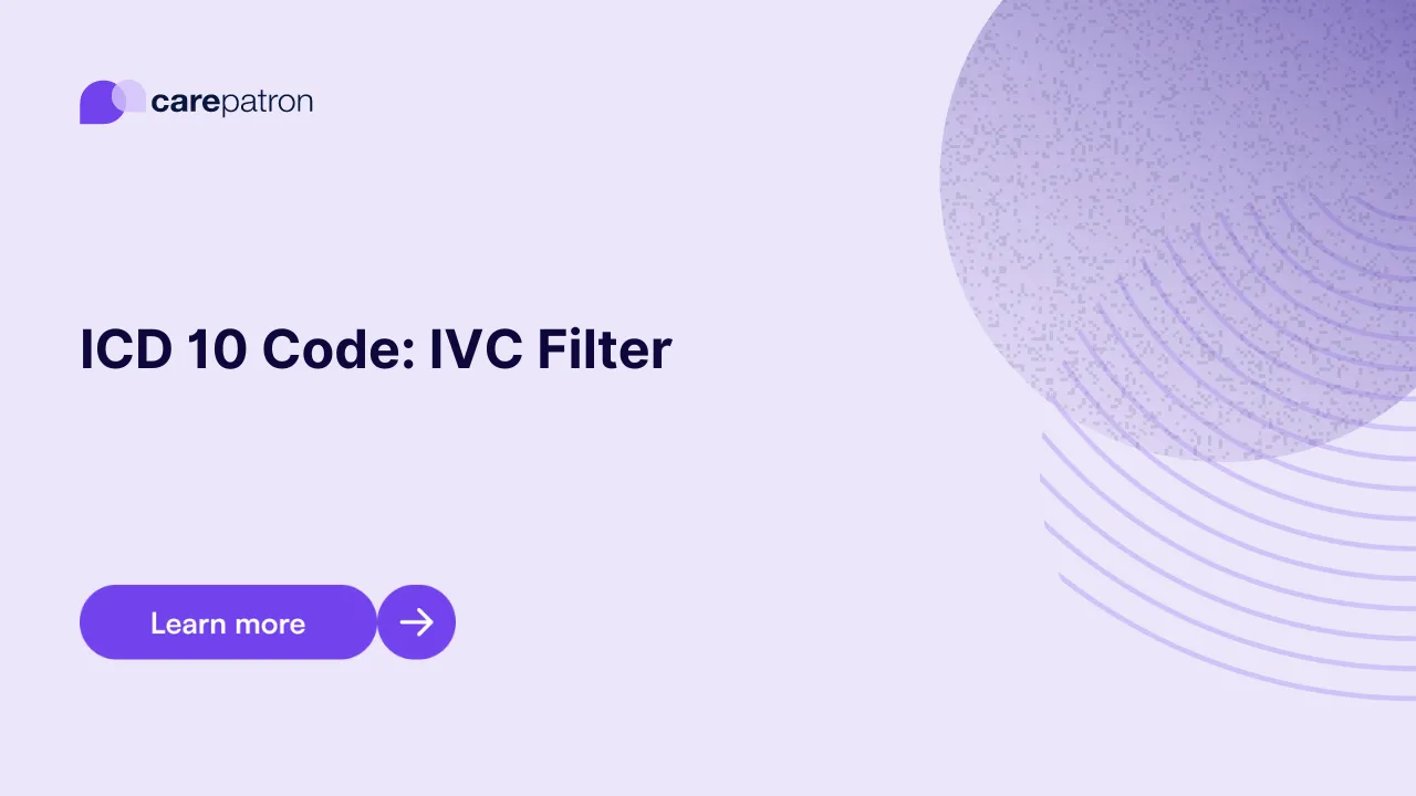 IVC Filter ICD-10-CM Codes | 2023