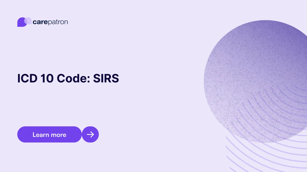 SIRS ICD-10-CM Codes | 2023