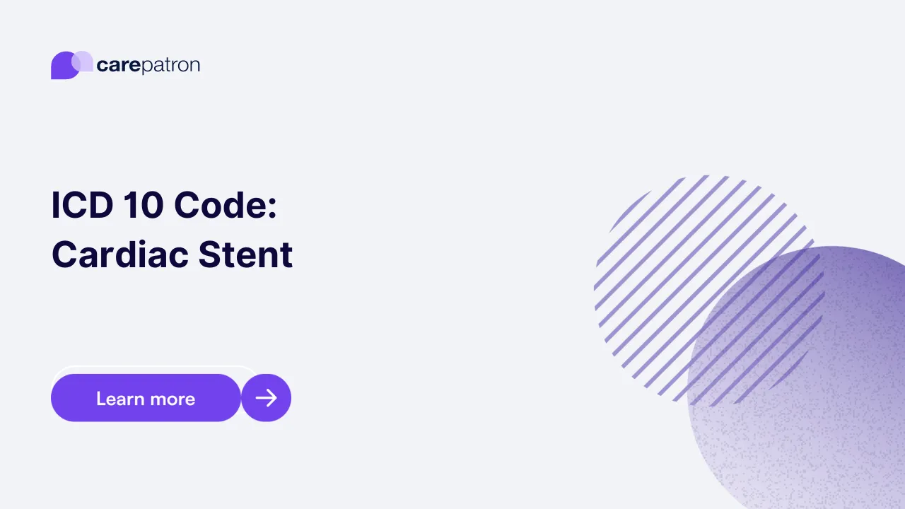 Cardiac Stent ICD-10-CM Codes