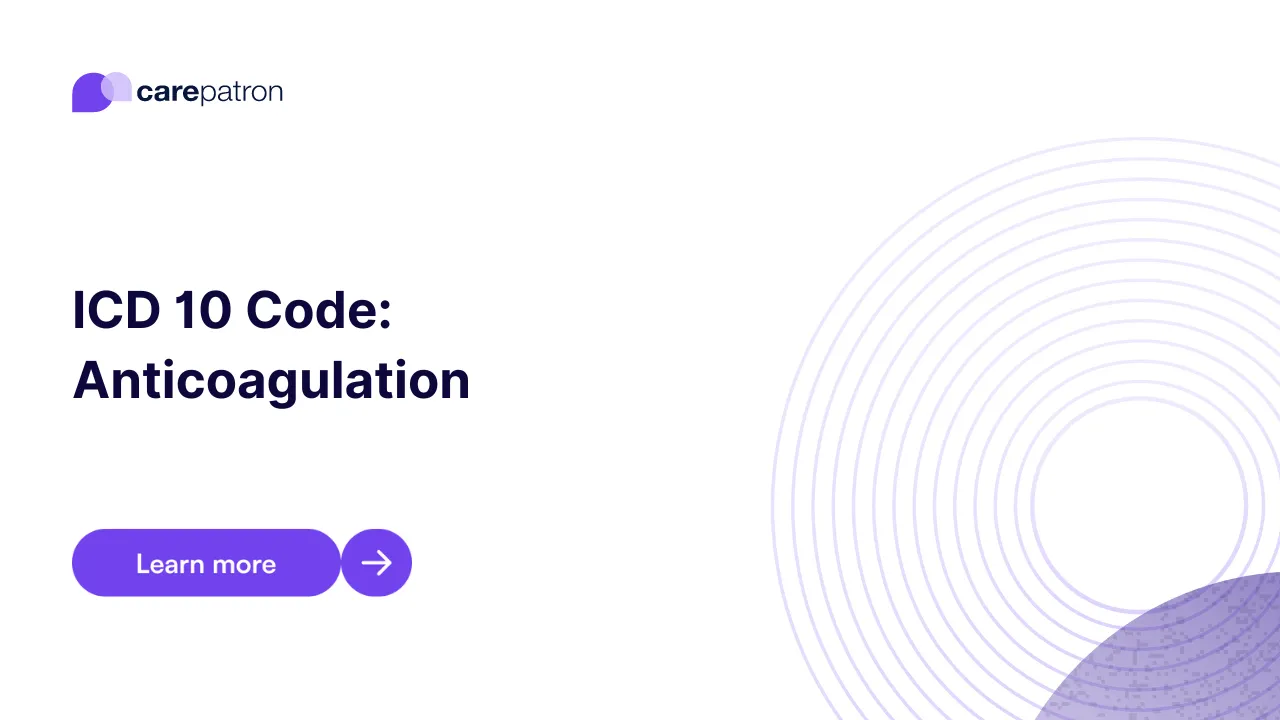 Anticoagulation ICD-10-CM Codes