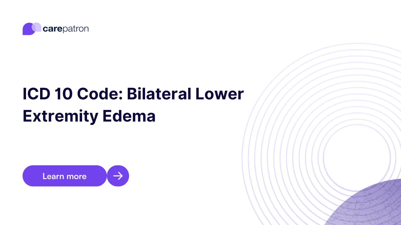 Bilateral Lower Extremity Edema ICD-10-CM Codes