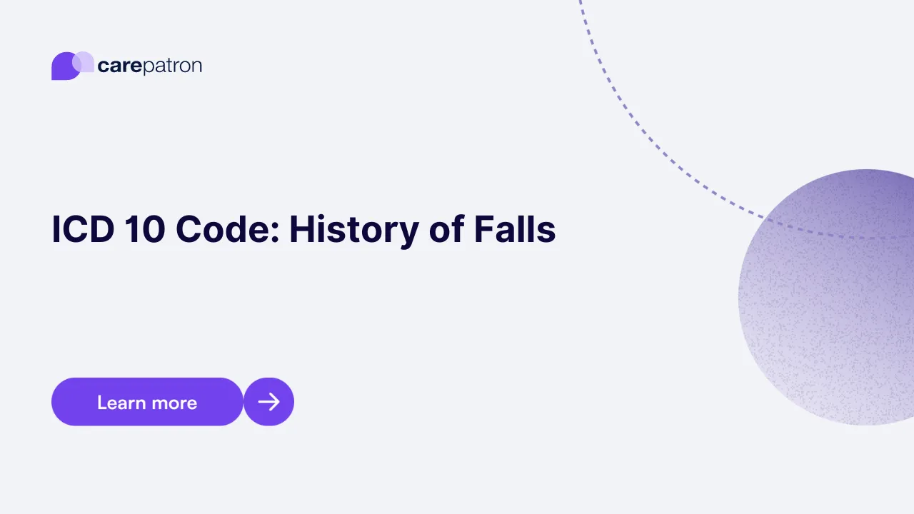 History of Falls ICD-10-CM Codes