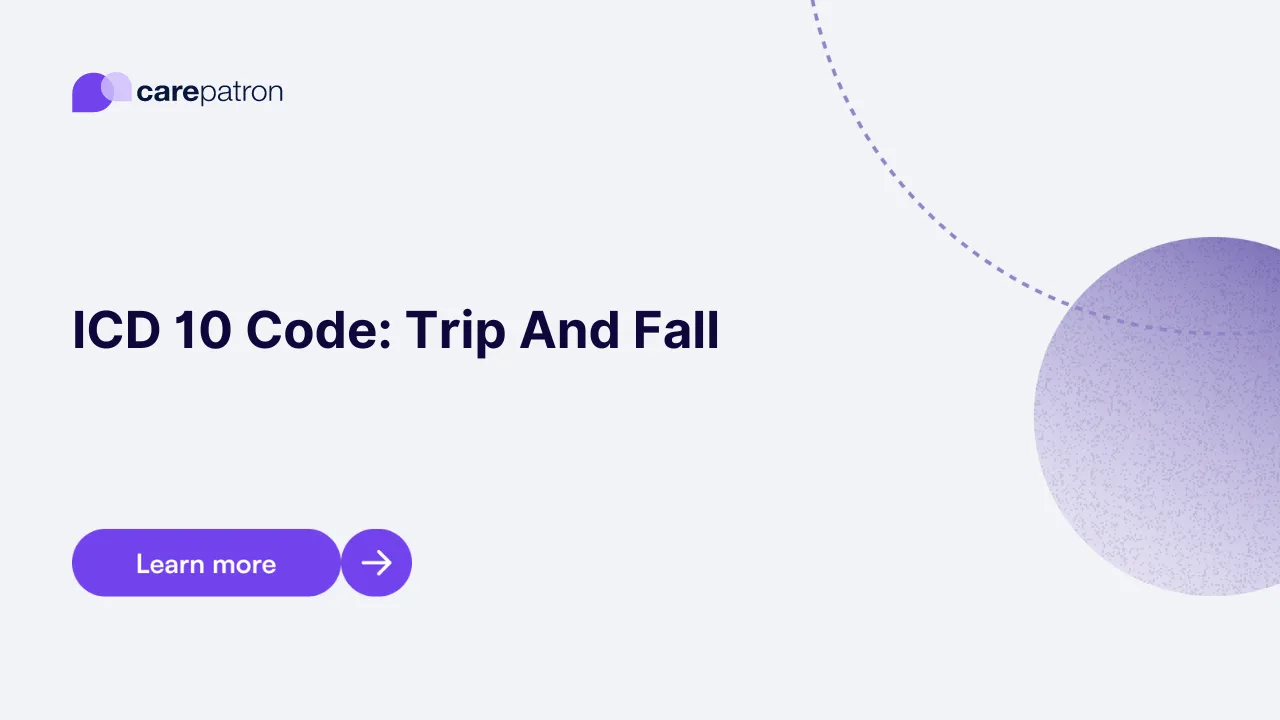 Trip And Fall ICD-10-CM Codes