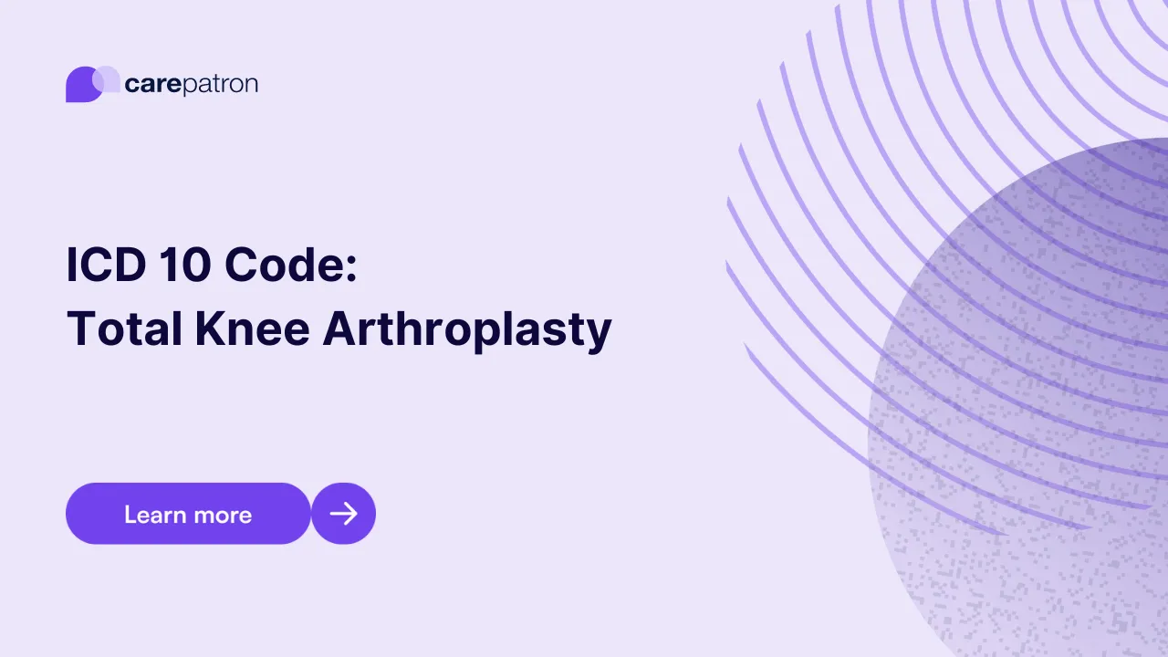 Total Knee Arthroplasty ICD-10-CM Codes