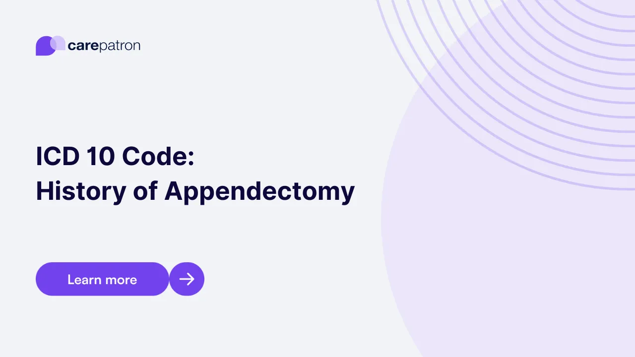 History of Appendectomy ICD-10-CM Codes